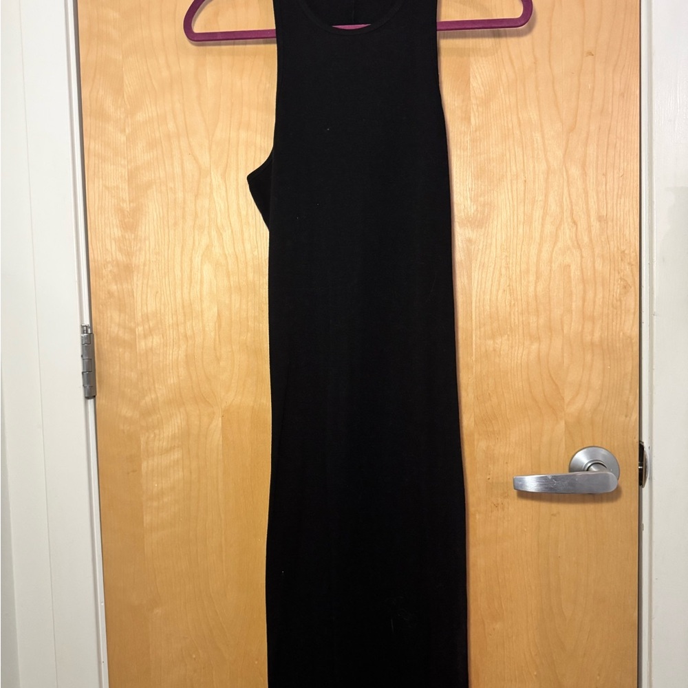 Elegant Black Sleeveless Dress